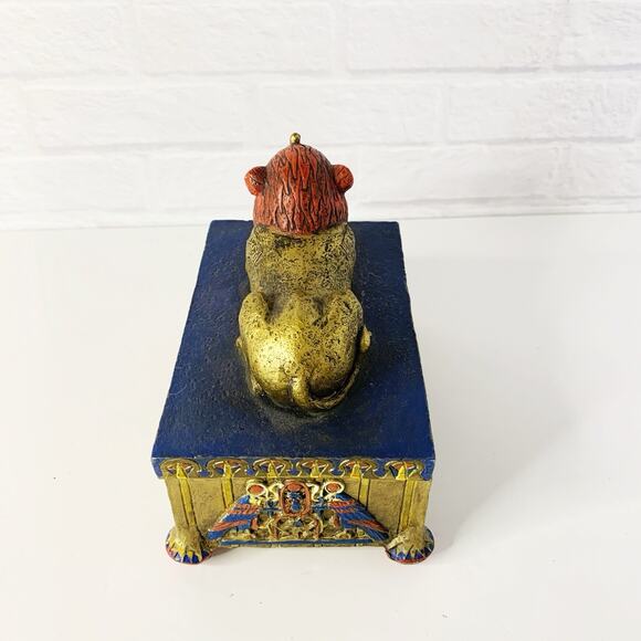 Vintage Vandor The Egyptian Collection Sphinx Trinket Box & Lid 1997 - Picture 3 of 9